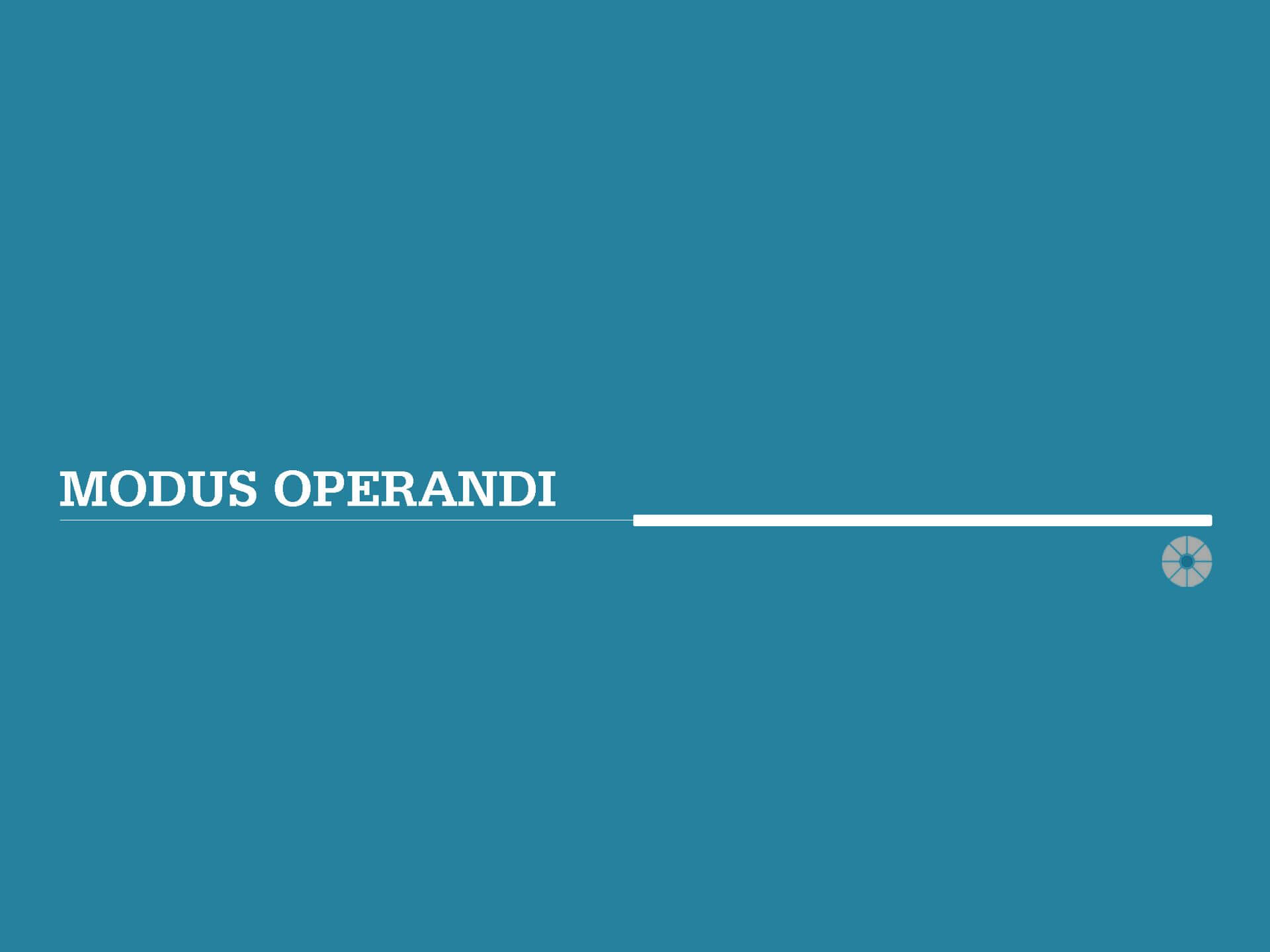 MODUS OPERANDI ALUXPERT